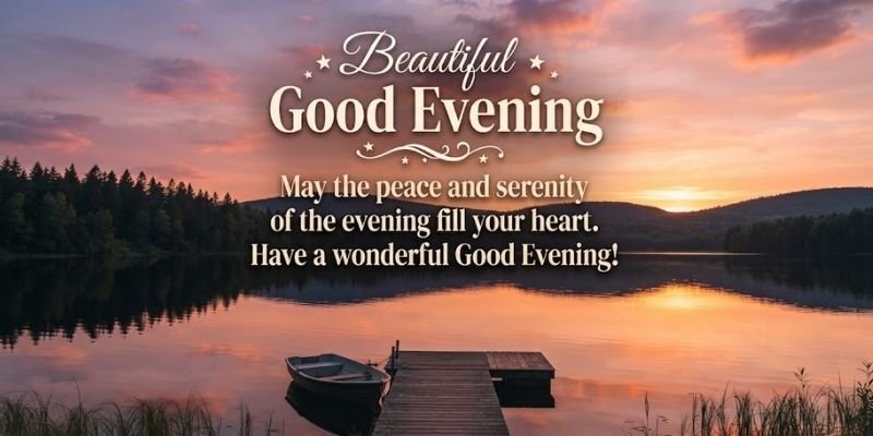 Beautiful Good Evening Images With Quotes
