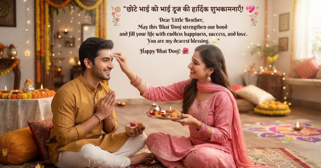 Bhai Dooj Quotes for Younger Brother
