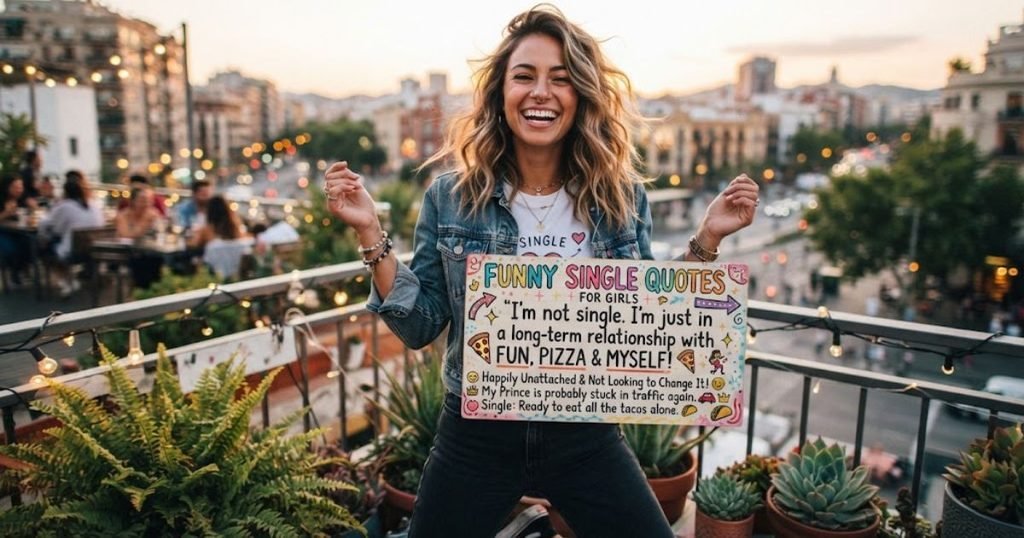 Funny Single Quotes for Girls