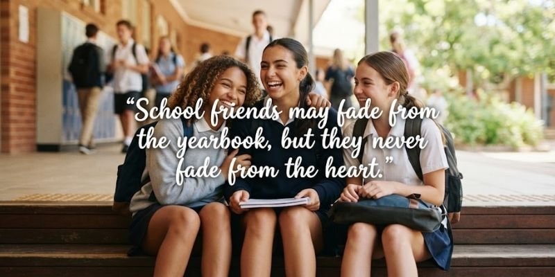 Heart Touching School Friends Quotes
