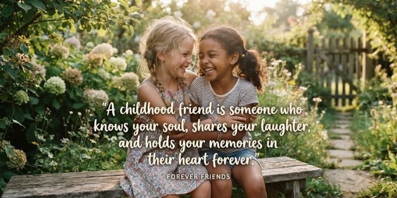 Heartwarming Childhood Friend Quotes