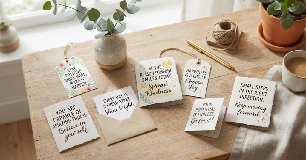 Positive PTM Quotes for Cards and Notes
