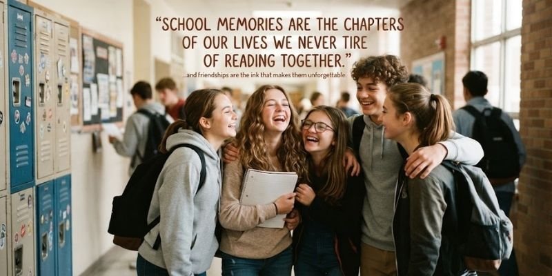 Quotes About School Memories With Friends