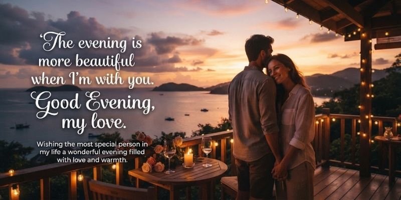 Romantic Good Evening Quotes for Someone Special