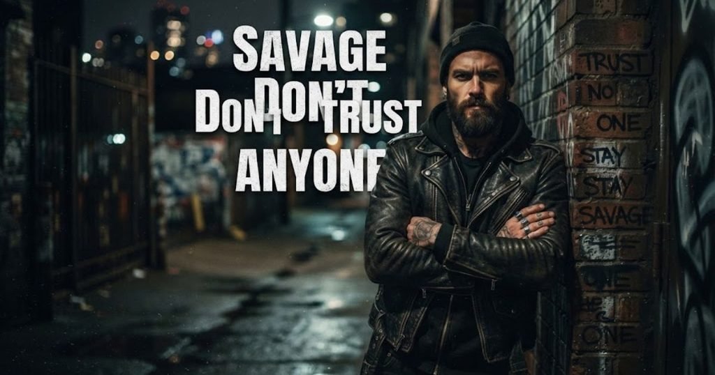 Savage Don't Trust Anyone Quotes