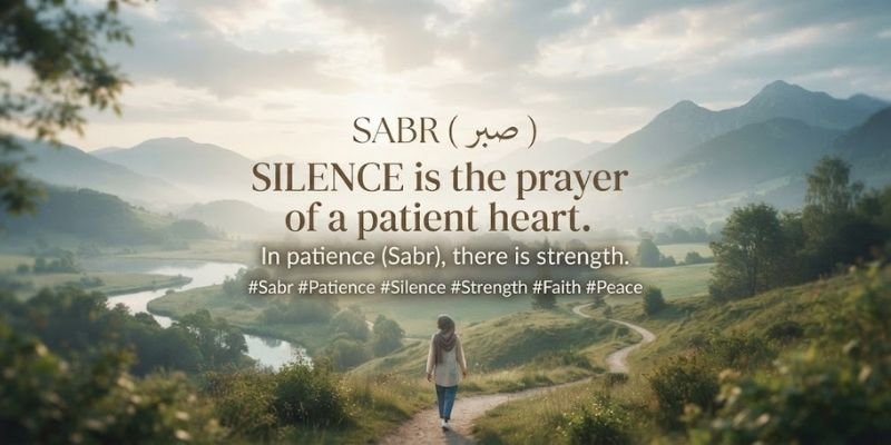 Silence Sabr Quotes in English