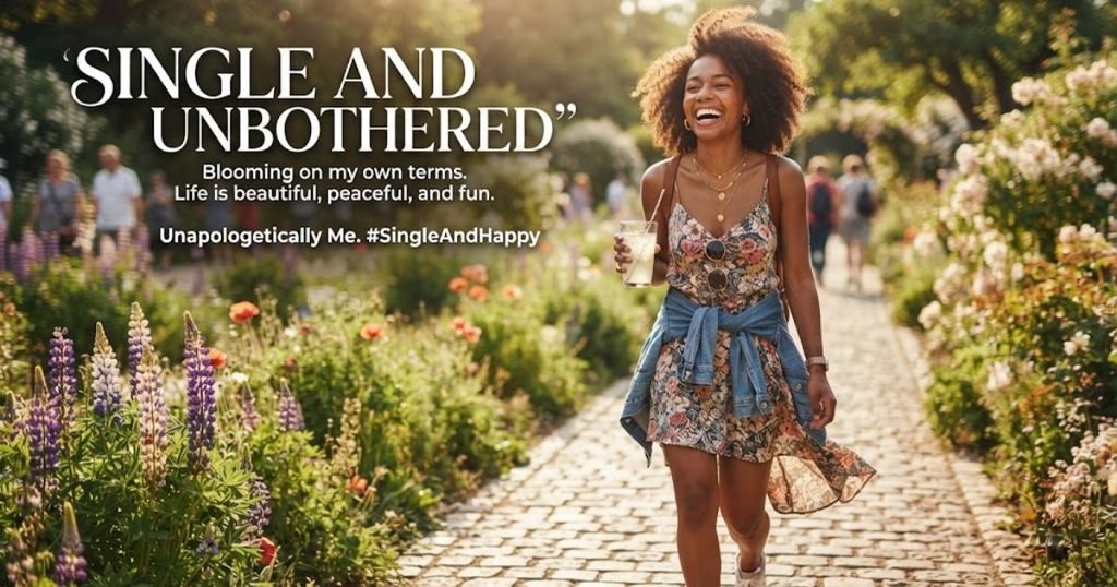 Single and Unbothered Quotes for Girls