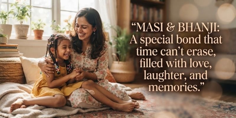 Sweet Quotes About the Special Masi Bhanji Bond