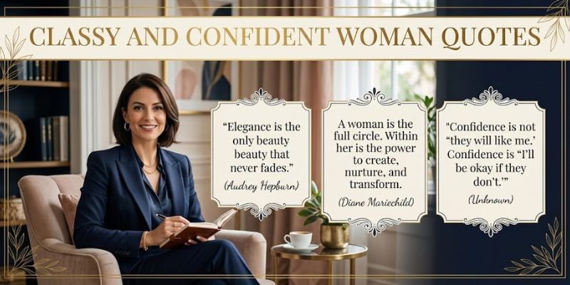 Classy and Confident Woman Quotes