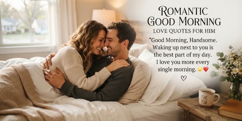 Romantic Good Morning Love Quotes for Him