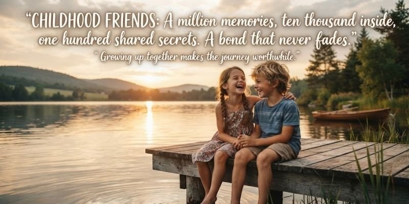 childhood friend quotes