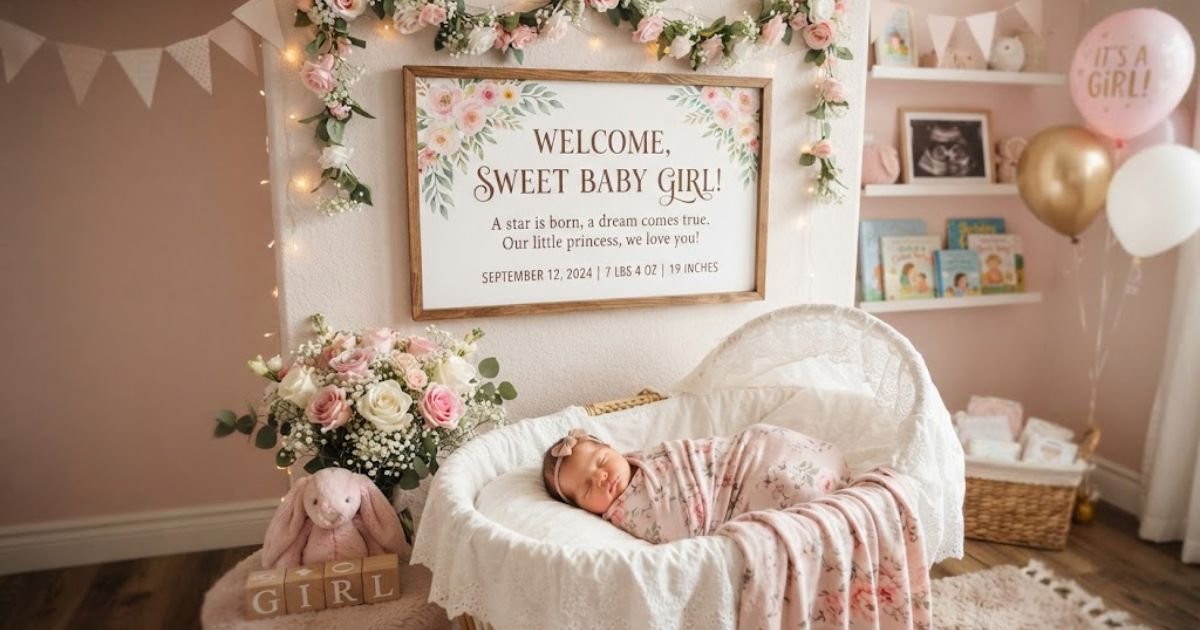 welcome baby girl quotes