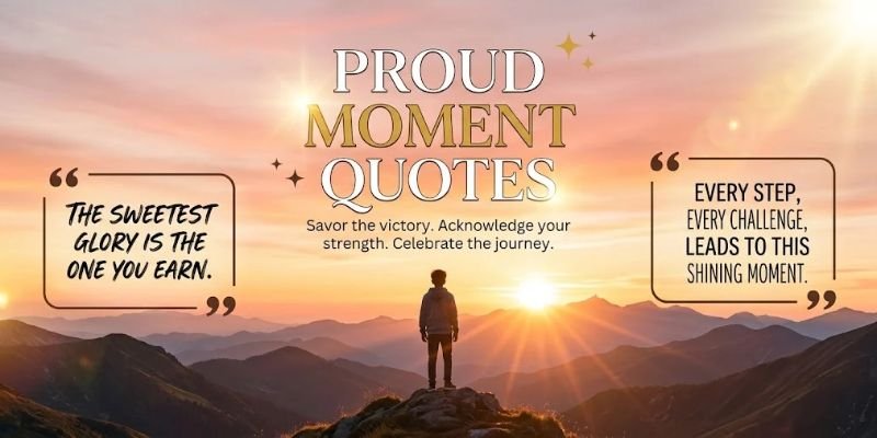 proud moment quotes
