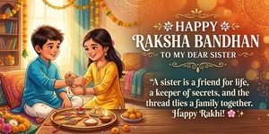 raksha bandhan quotes for sister